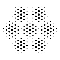 Diffraction pattern icon