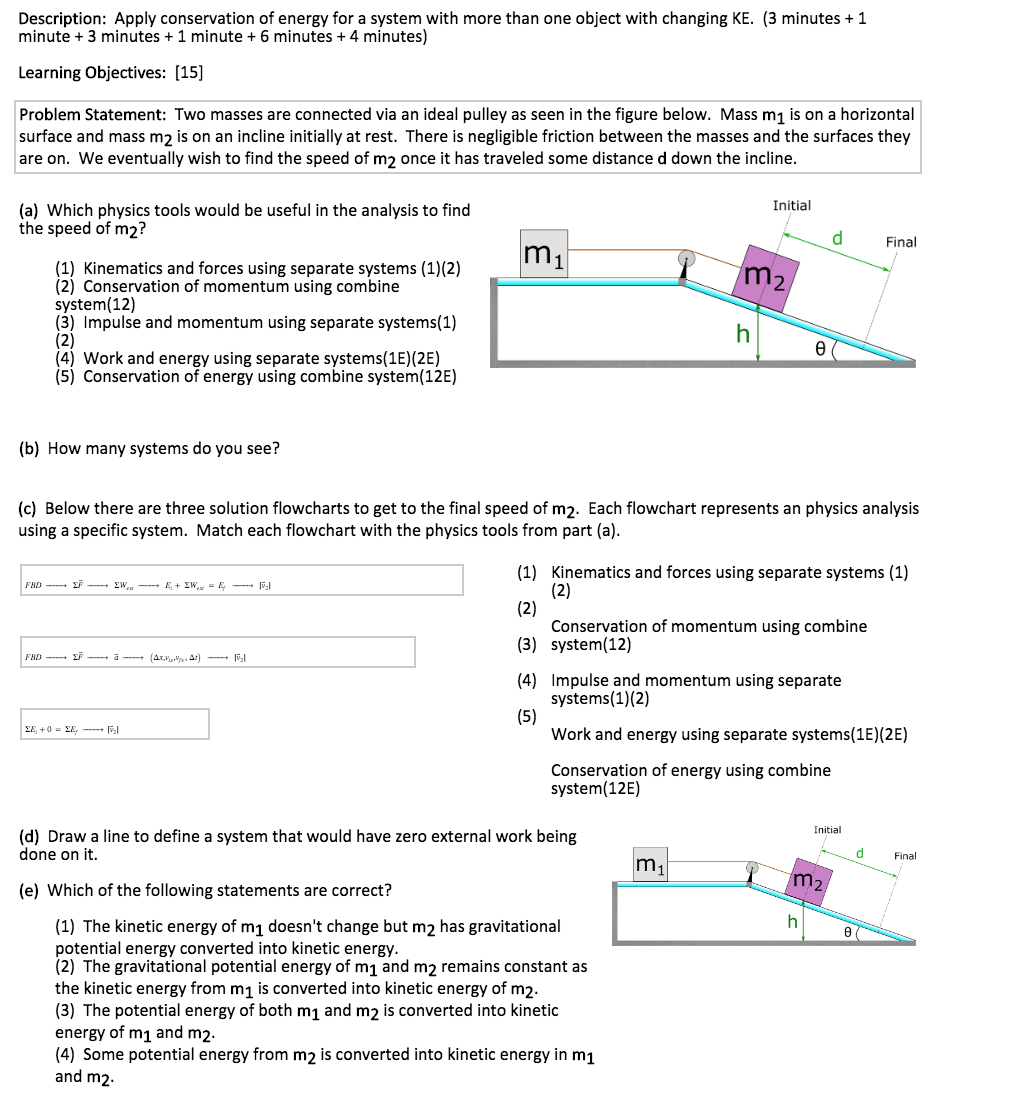 Changing Kinetic Energy Worksheet