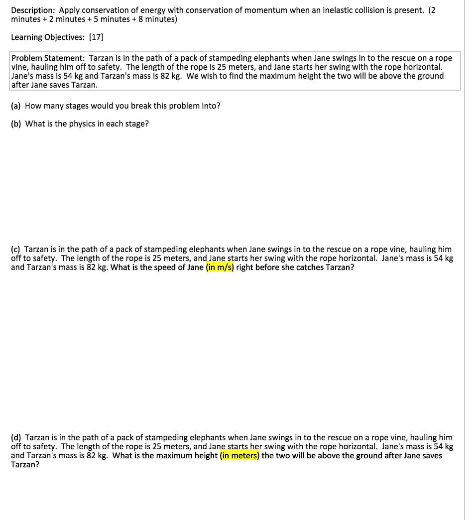 Tarzan and Jane worksheet