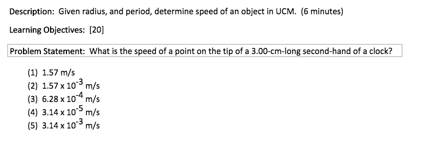 UCM worksheet